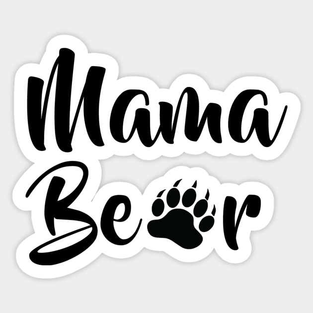 Mama bear Sticker by colorbyte